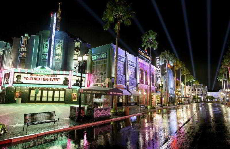 Resorts World Sentosa - Hotel Σιγκαπούρη Εξωτερικό φωτογραφία Hollywood Boulevard at night