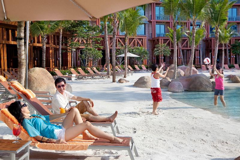 Resorts World Sentosa - Hotel Σιγκαπούρη Εξωτερικό φωτογραφία The beach at the Atlantis Paradise Island